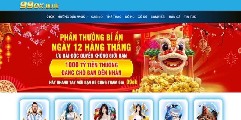 99ok Nhà Cái Giải Trí Hàng Đầu Châu Á